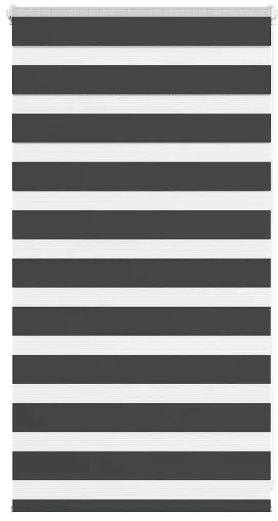 zebrafüggönnyel fekete szövetszélesség 75,9 cm poliészter