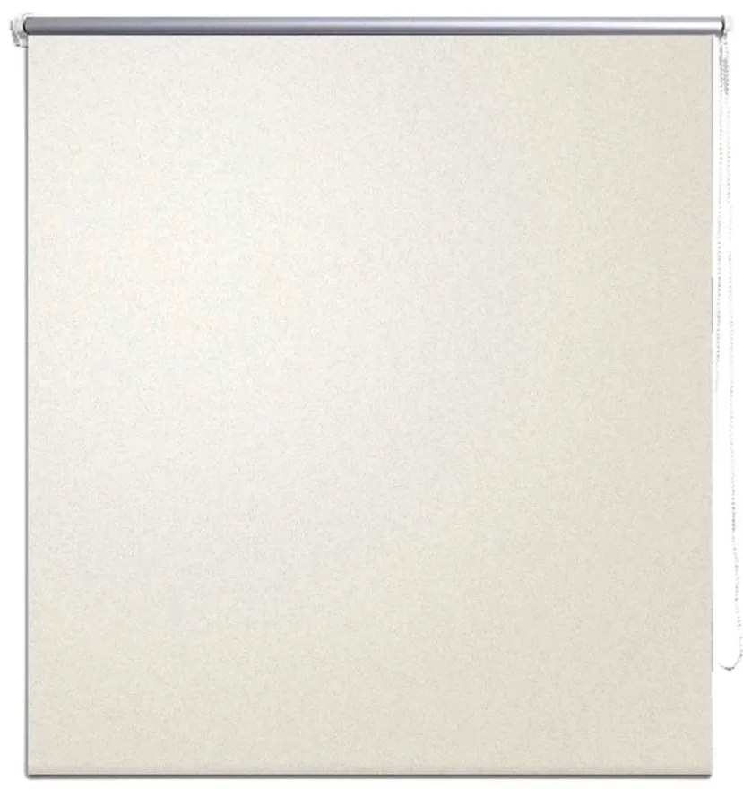 vidaXL Roló Elsötétítés 160 x 230 cm Szürkésfehér