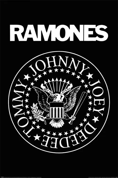 Plakát Ramones - Logo