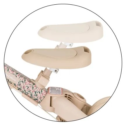 PETITE&MARS - TURBO LIMITED 5 az 1-ben gyermek tricikli Pink Meadow