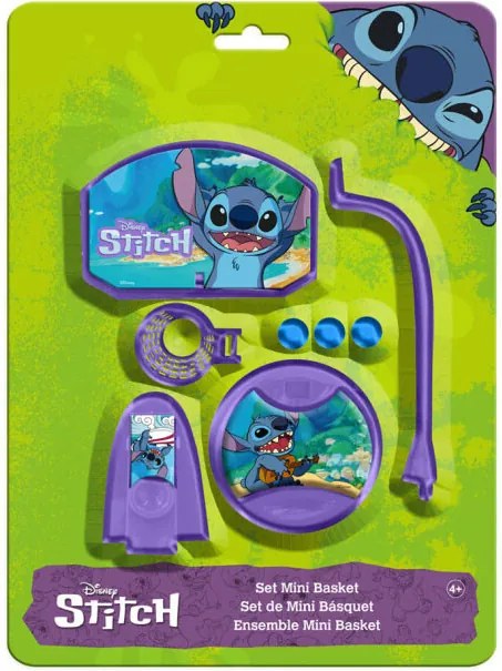 Disney Lilo és Stitch, A csillagkutya Aloha mini kosárlabda szett