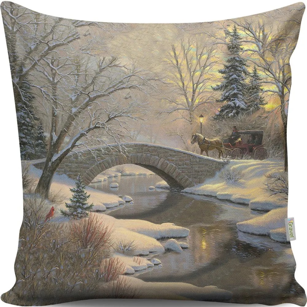 Bridge díszpárna, 43 x 43 cm