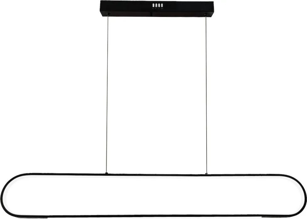 MILAGRO ML1046 Modern Led Függesztett Lámpa Fekete LED IP20