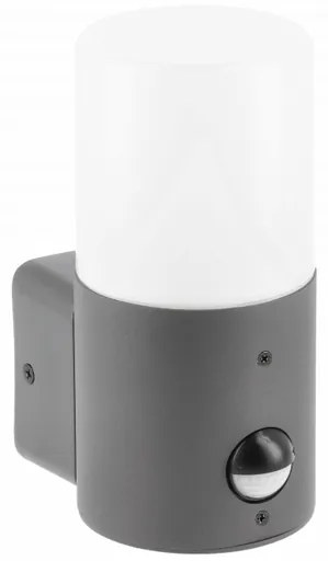 Lámpa Kerti lámpatest CORTA-AU PIR, E27, MAX.25W, IP44, AC220-240V, 50-60Hz, gyertya, felső, grafit