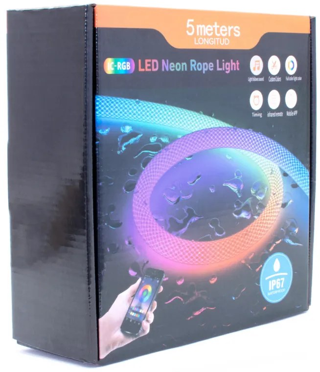 Thunder RNL-5 Kötél LED szalag, flexibilis fénycső (5 m