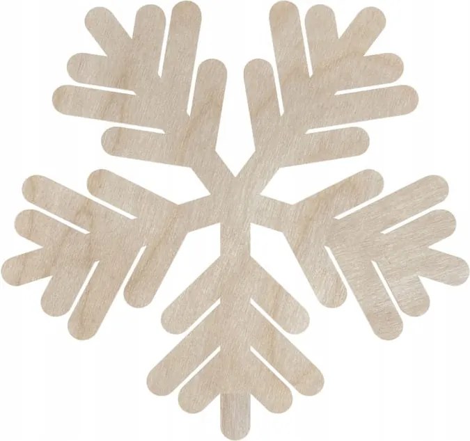 Fa Hópehely Dekoráció Karácsonyi Dekoráció Decoupag 40CM