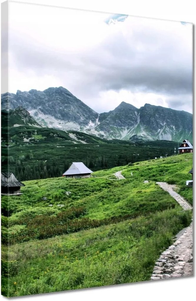 Vászonkép 30x40 Tátra Lánctalpas csarnok