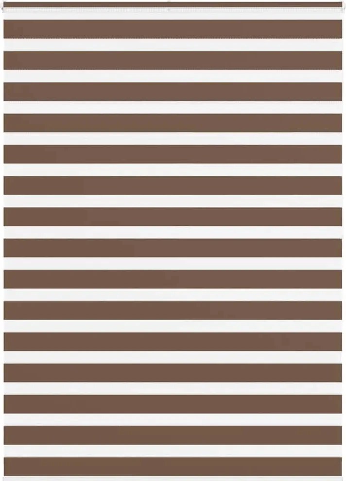 vidaXL zebrafüggönnyel barna szövetszélesség 155,9 cm poliészter