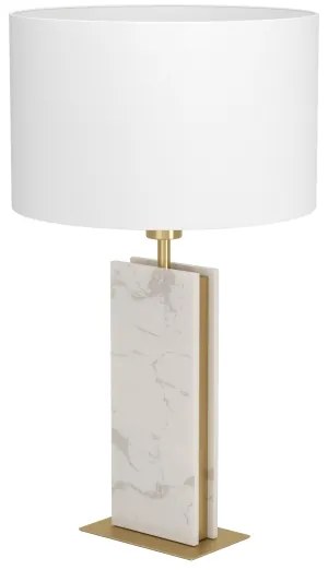 Eglo 390409 - Asztali lámpa BELESAR 1xE27/40W/230V fehér