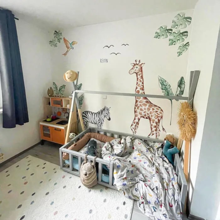 INSPIO Textil falmatricák - Zsiráf a SZAFARI világából