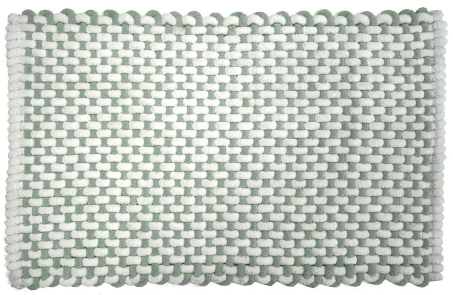 Zöld fürdőszobai kilépő 50x80 cm Rafael – douceur d'intérieur