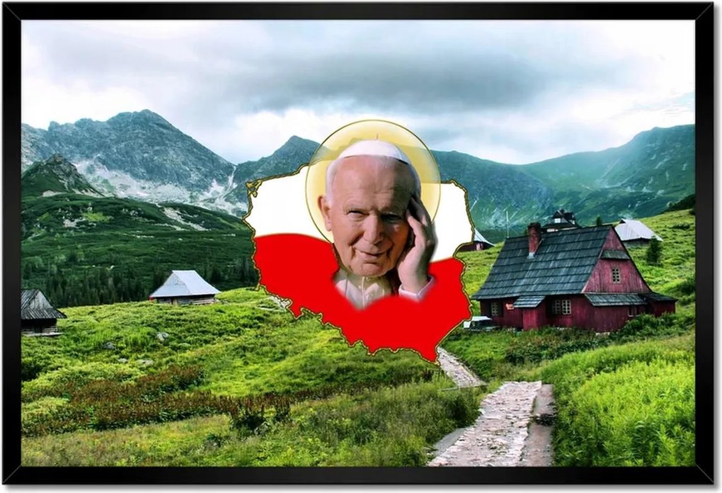 Poszterek keretben 60x40 Pápa Lengyel Tátra Hegyek
