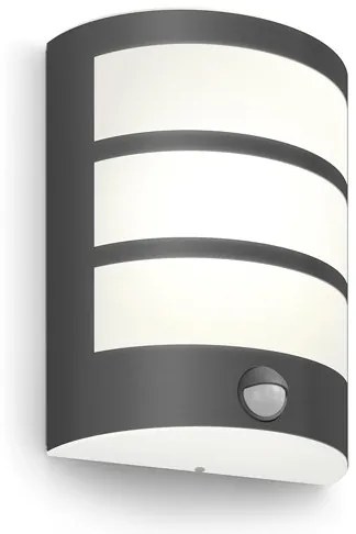 Philips-LED Kültéri fali lámpa érzékelővel PYTHON LED/6W/230V 4000K IP44
