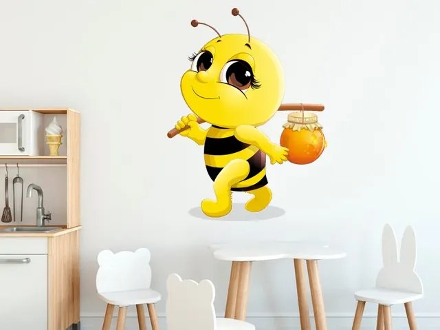 Falmatrica gyerekeknek Méhecske és méz 10x10cm NK4560A_1HP