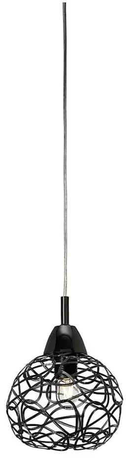 Cottex F1591SVK - EXCEL lakkozott függőlámpa 1xE14/40W/230V