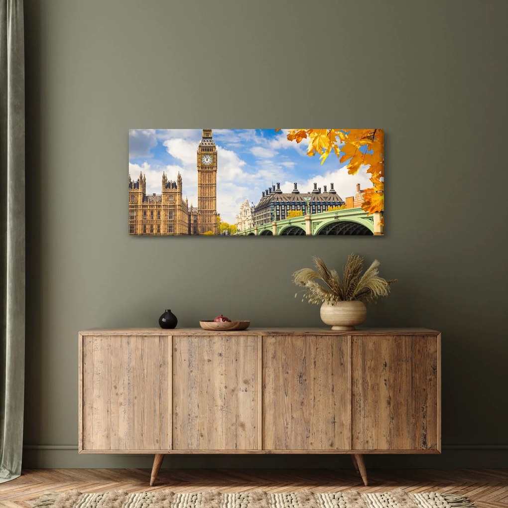 Kép - Big Ben, London (120x50 cm)