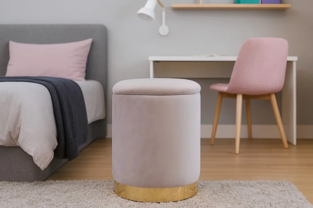 Kerek puff 28 x 42 cm