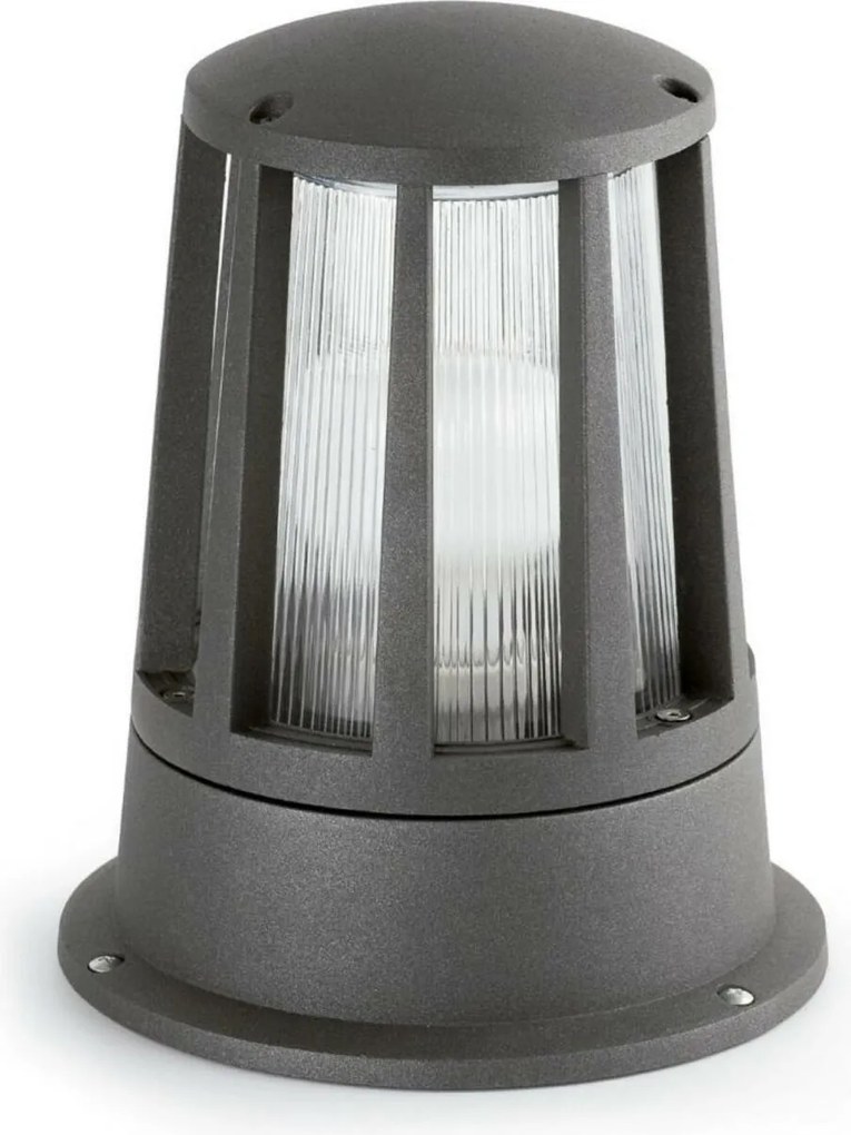 Faro Surat kültéri oszloplámpa, alumínium, IP54, sötétszürke, E27