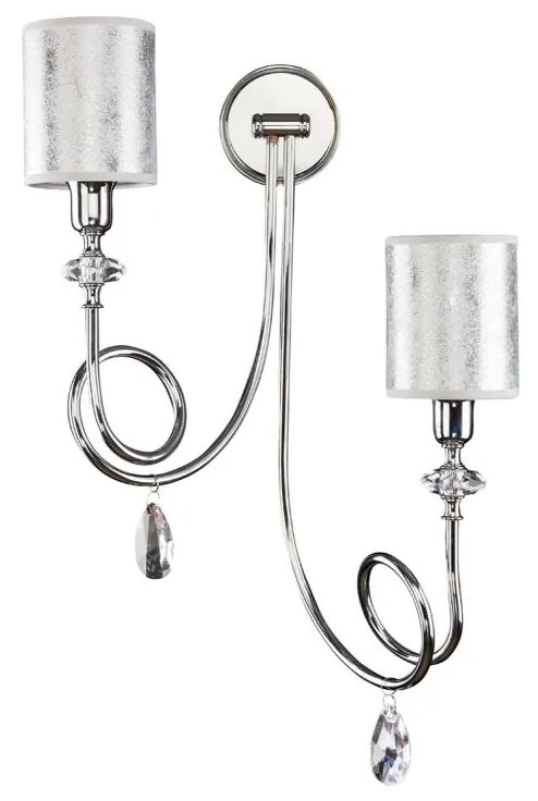 Jupiter 1598 - DE K2 CH - Fali lámpa DELFINA 2xE14/40W