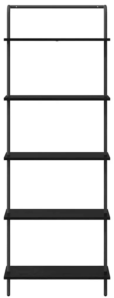 Könyvespolc Musta tammi 60 x 24 x 168 cm Faanyag