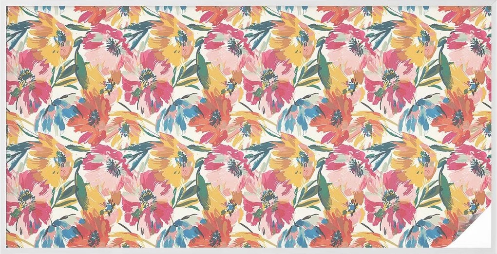 Szélvédőfólia Ablak Adatvédelem Virágos robbanás 200x100