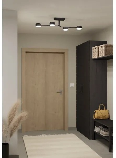 Eglo 900351 - LED Dimmelhető felületre szerelhető csillár CLAVELLINA 4xLED/6,8W/230V