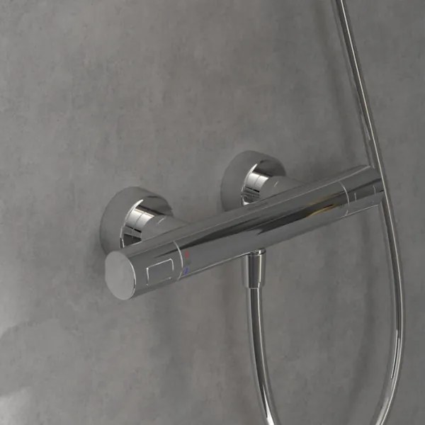 Villeroy & Boch TVS00001700061 - termosztátos zuhanycsaptelep, csapok és szerelvények, fényes króm