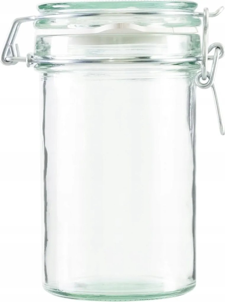 Üveg Tároló 500ML Komfort Csattal Dzk Tároláshoz És Tároláshoz