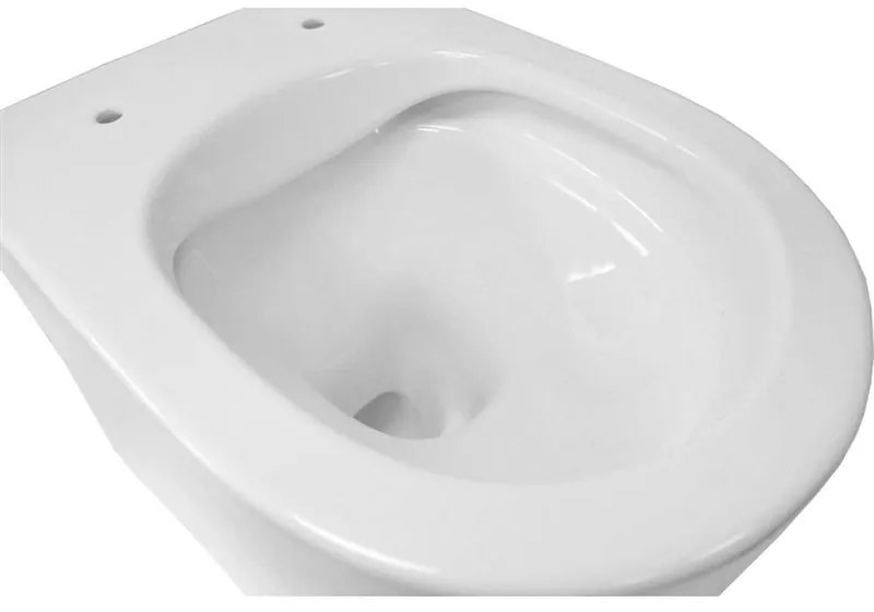 Mereo Mereo, kapucnis függő WC, RIMLESS, 495x360x370, kerámia, incl. ülések CSS115S, MER-VSD84S2