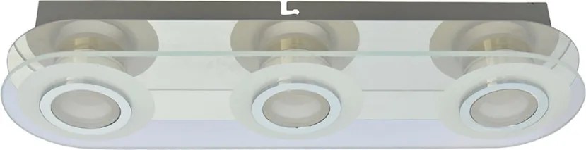 Italux FLAVIO MD14088-03 CH Süllyesztett mennyezeti lámpa 3x5,5W/LED