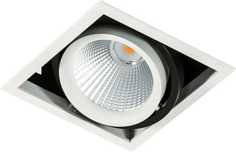 Italux VERTICO GL7108-1/18W 4000K WH+BL Beépíthető spotlámpa 1x18W/LED 1550LM IP20