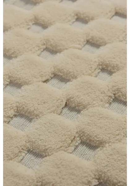 2x BAMBI fürdőszobai szőnyeg 60x100 cm bézs színben