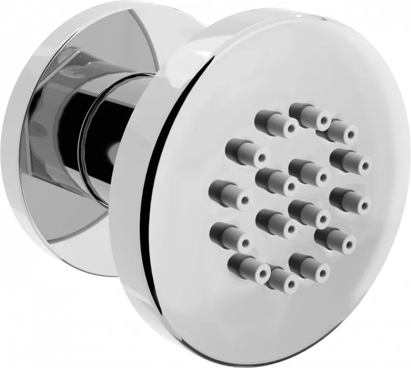 Mexen oldalsó zuhanyfej falon kívüli, króm - 79361-00