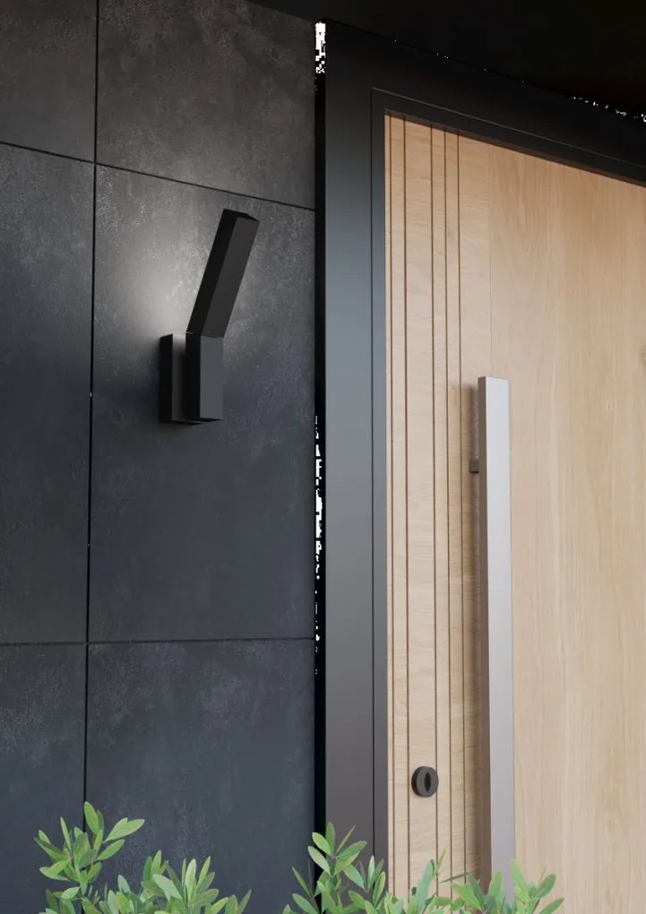 EGLO 900709 UGENTO Modern Kültéri Fali Lámpa Fehér, Fekete LED IP44