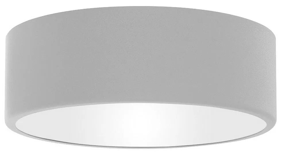 Temar Mennyezeti lámpa CLEO 1xE27/24W/230V átm. 20 cm szürke TM0087