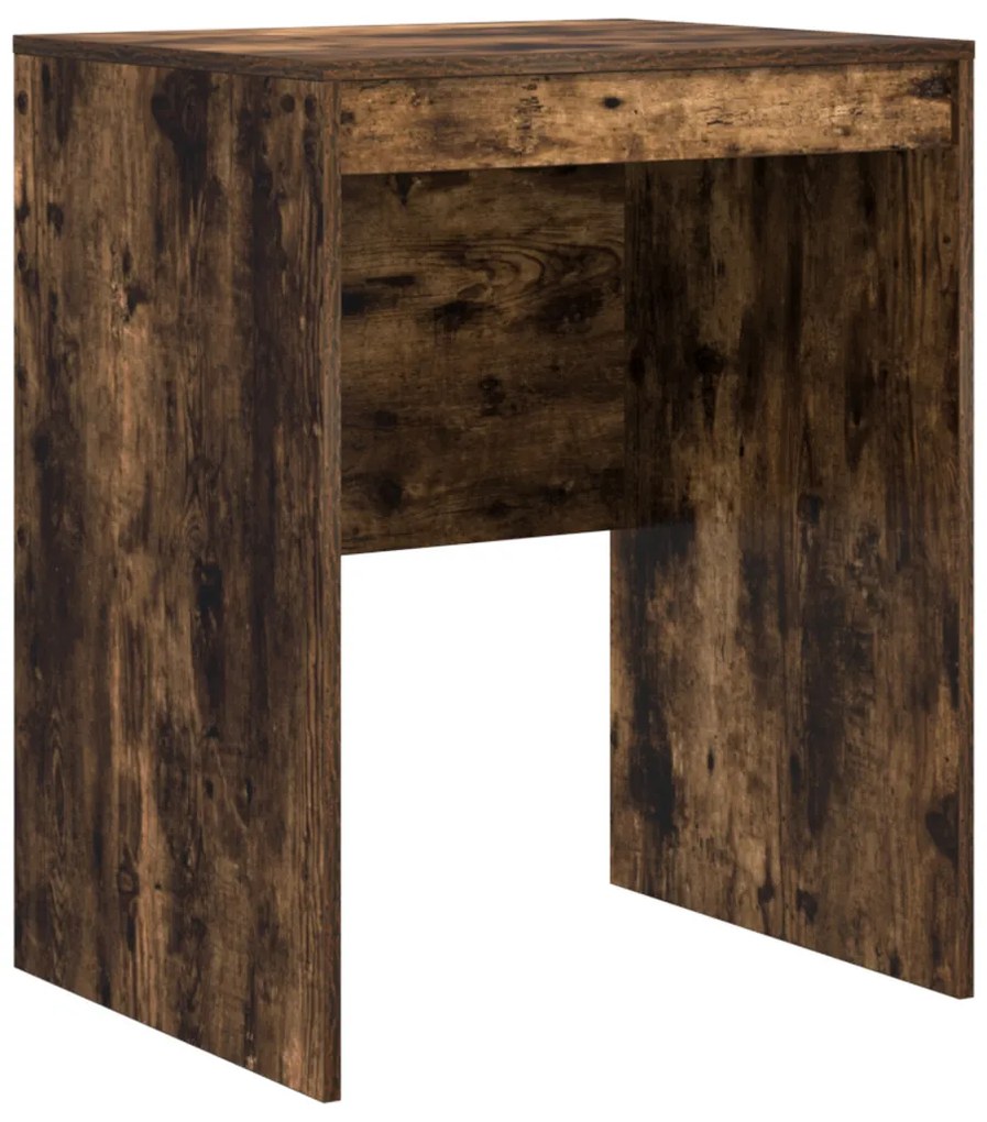 vidaXL Íróasztal Füstölt tölgy Rétegelt fa 60 x 50 x 76 cm Íróasztal