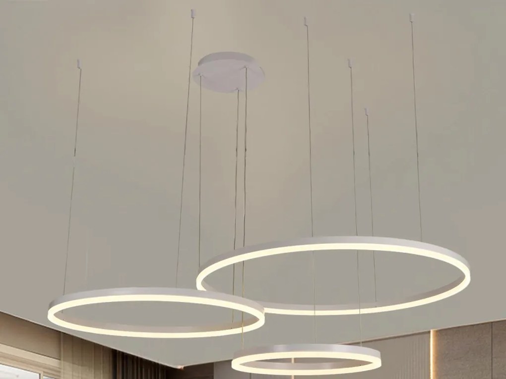 NEDES J4384-W Modern Led Függesztett Lámpa IP20
