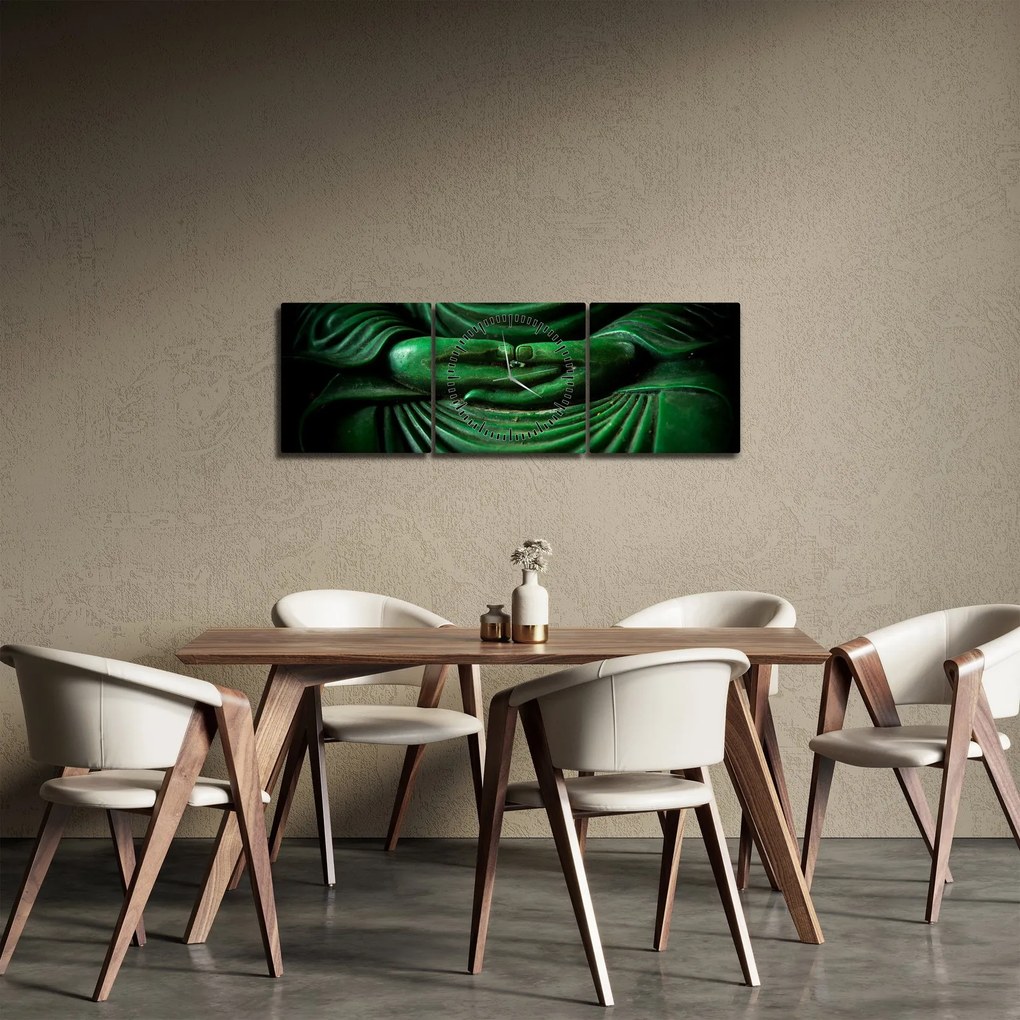 Kép - Buddha keze (órával) (90x30 cm)