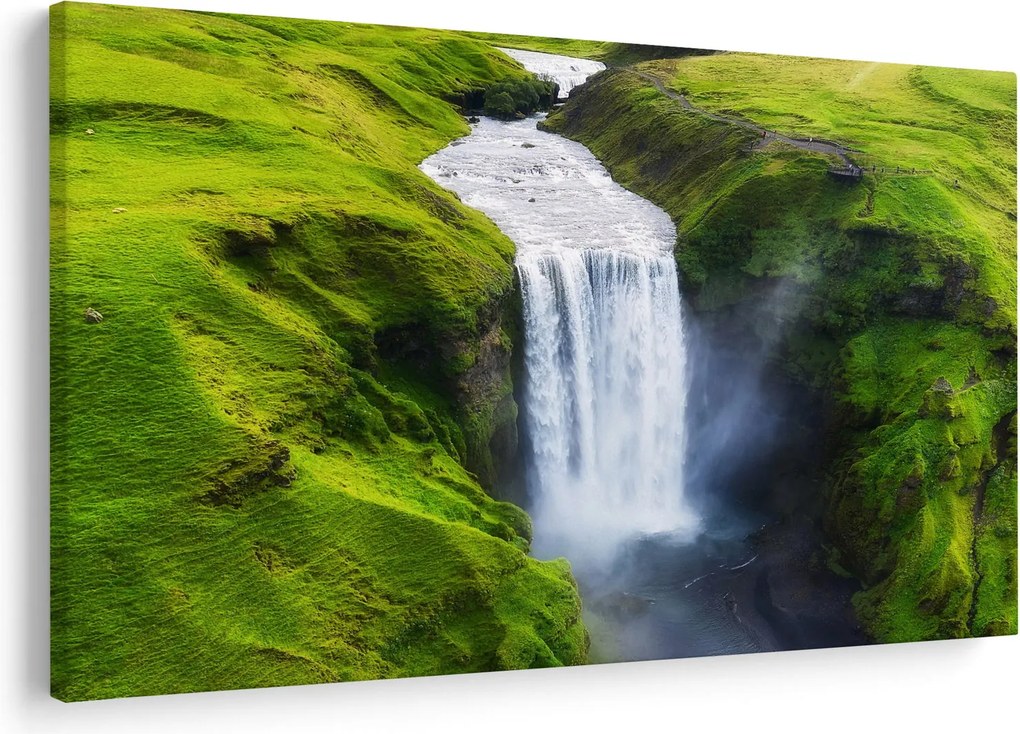 Kép - Skogafoss vízesés (90x60 cm)