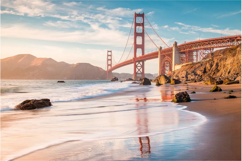 Kép - Golden Gate híd (90x60 cm)