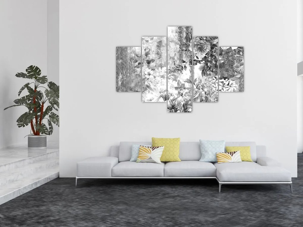 Kép - Romantikus kert (150x105 cm)
