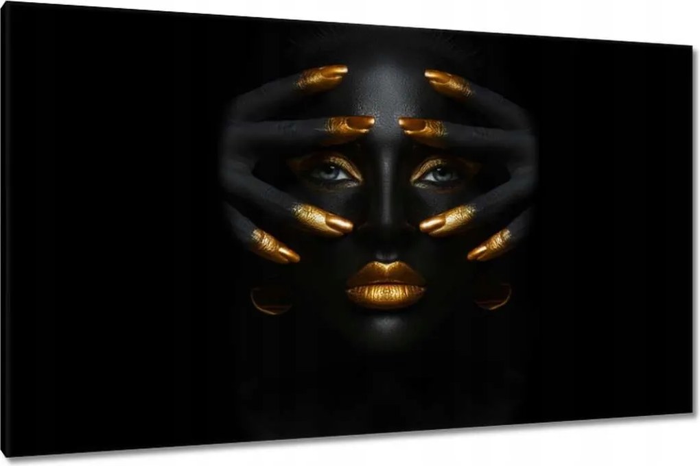 Vászonkép 120x70 Arany tekintet