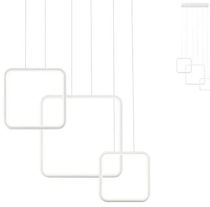 Redo 01-2097 - LED Dimmelhető csillár zsinóron THAI LED/66W/230V 3000K fehér