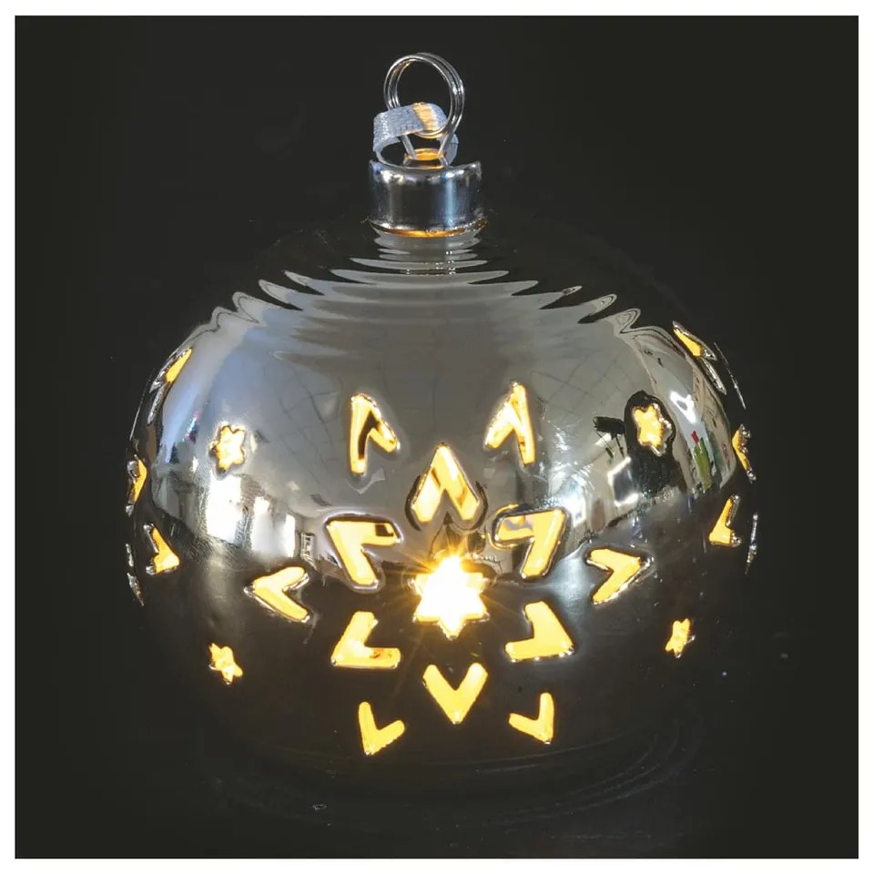 Világító karácsonyfadísz készlet 4 db-os Palla - VDE Tivoli 1996