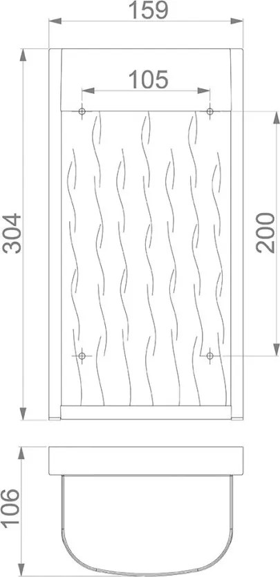 ELSTEAD FE-BENNIE-L-ANBZ BENNIE Modern Kültéri Fali Lámpa Barna LED IP44