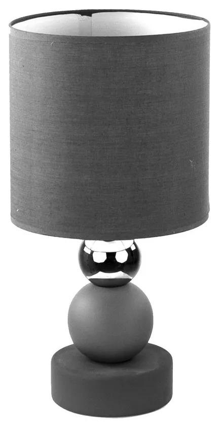 Asztali lámpa 39 cm, szürke - CAILLOUX