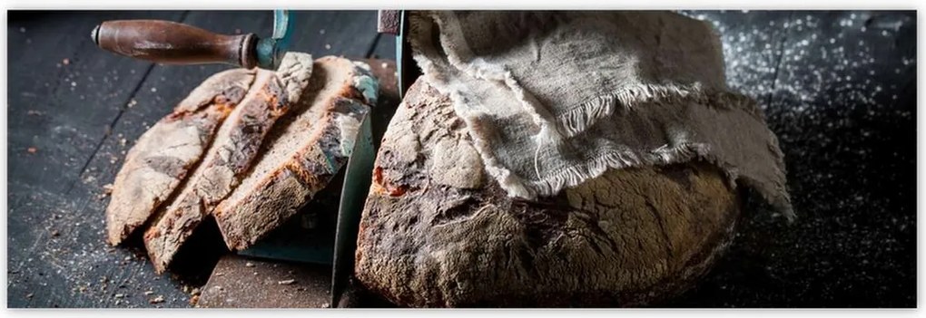 Poszterek 200x66 Kenyér szeletelő liszt