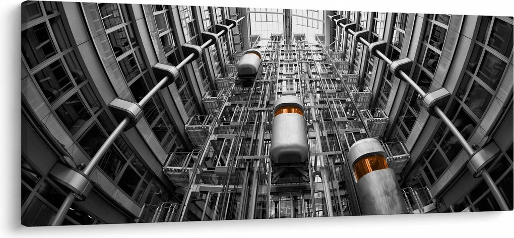 Lift az épületben képe (120x50 cm)
