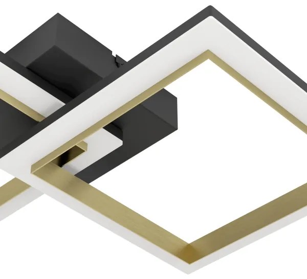 Eglo 901225-LED Dimmelhető mennyezeti lámpa CALLIERA LED/18,4W/230V fekete/arany