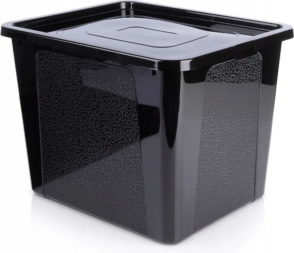 Nagy Tároló Doboz textil játékok ruhák ruházat 30L